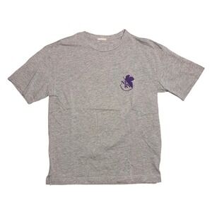 GU Neon Genesis Evangelion NERV Graphic T-Shirt Mens Large Grey 341-302928